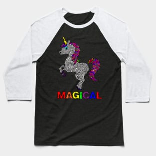 Magical Unicorn Baseball T-Shirt